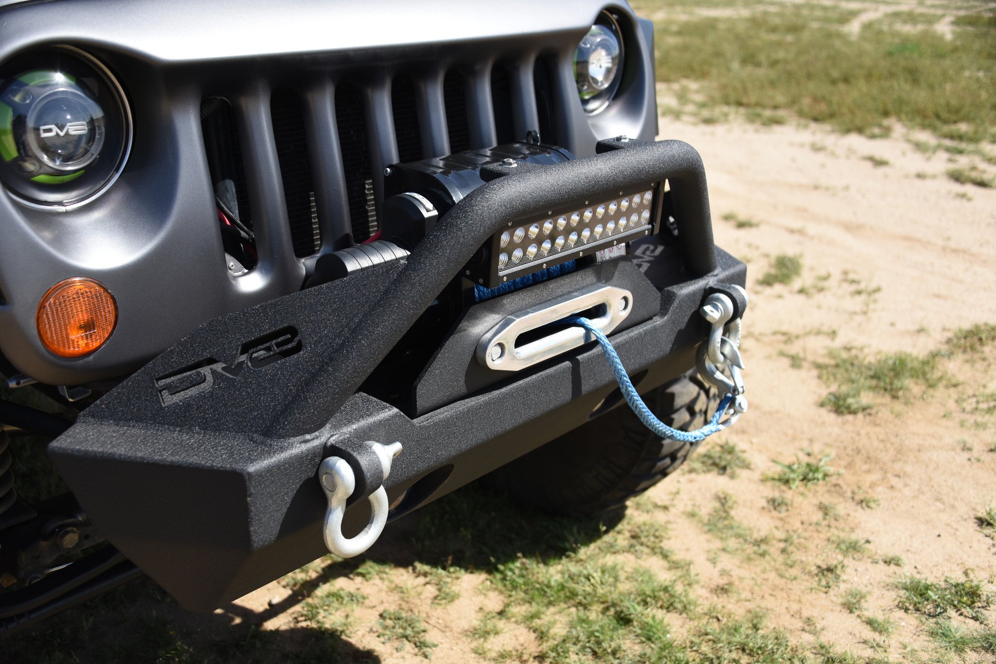DV8 Offroad FBSHTB-15 Front Bumper for 07-21 Jeep Wrangler JK JL ...
