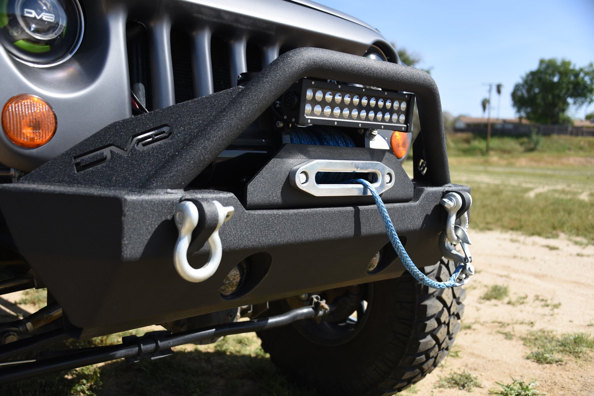 DV8 Offroad FBSHTB-15 Front Bumper for 07-21 Jeep Wrangler JK JL ...
